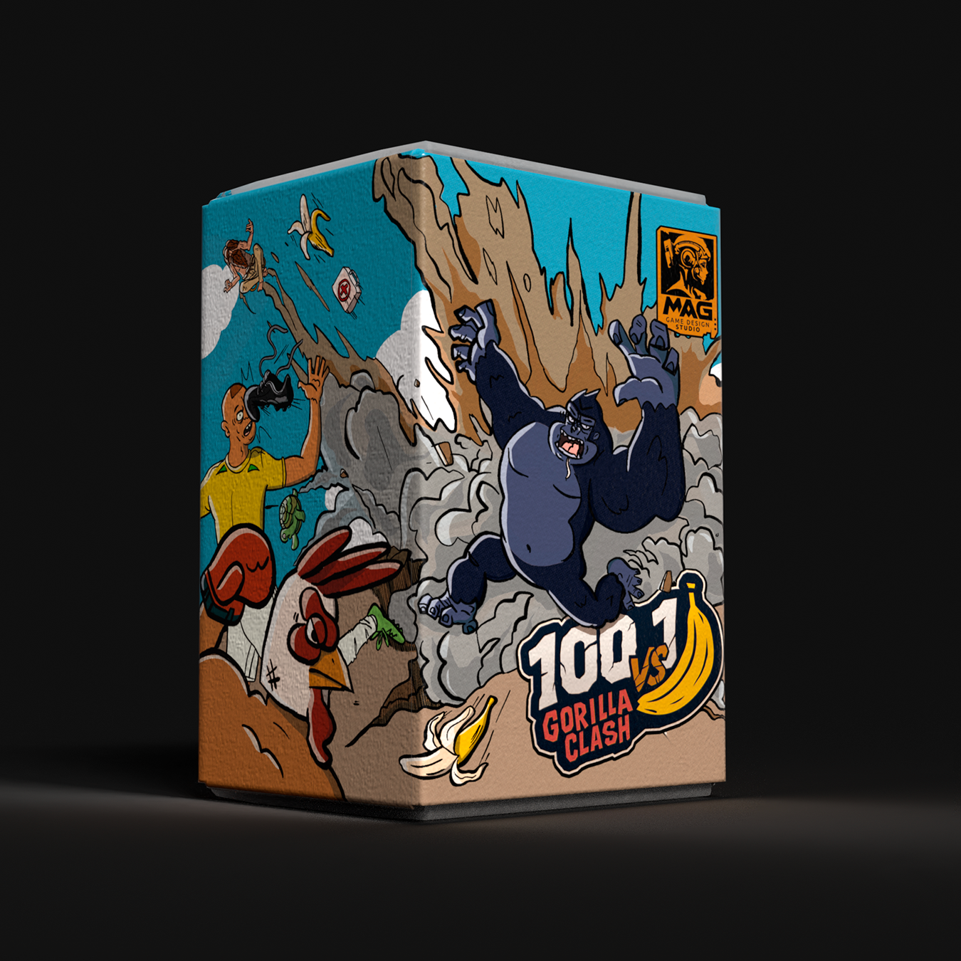 100vs1 — Gorilla Clash box art